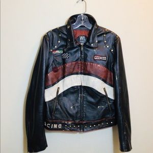 Wilson’s Women’s Black/Brown Leather Jacket